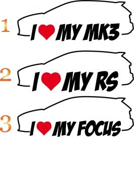 I love my Focus MK3 RS
